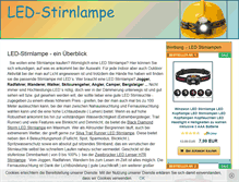 Tablet Screenshot of ledstirnlampe.de